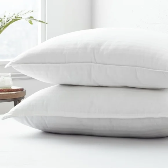 Cooling Gel Fiber Pillow 2-Pack Queen For All Sleep Styles-Back, Side & Stomach - Picture 5 of 7